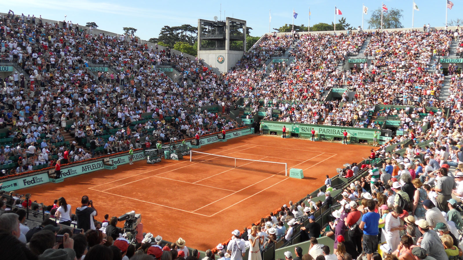 Roland Garros ローラン ギャロス テニスの全仏オープンを観戦 フランスであそぼう